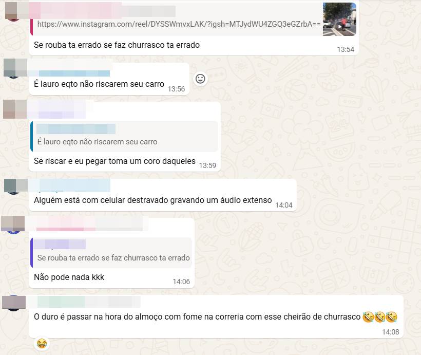 VÍDEO: Pessoas fazem churrasco em praça pública no centro de Pouso Alegre